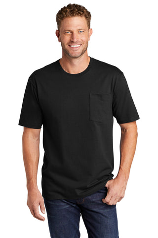 CornerStone Workwear Pocket Tee (Black)