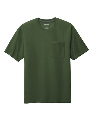 CornerStone Workwear Pocket Tee (Dark Green)