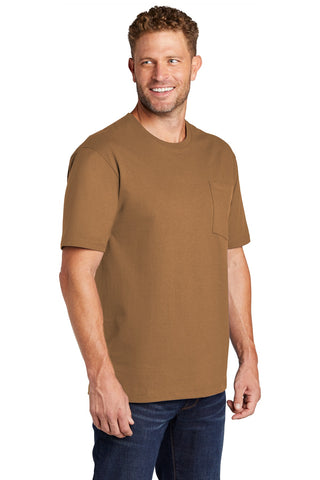 CornerStone Workwear Pocket Tee (Duck Brown)