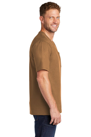 CornerStone Workwear Pocket Tee (Duck Brown)