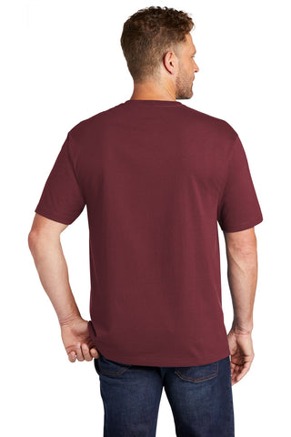 CornerStone Workwear Pocket Tee (Maroon)