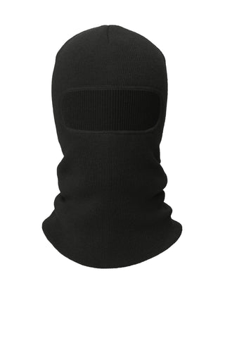 CornerStone Rib Knit Face Mask (Black)