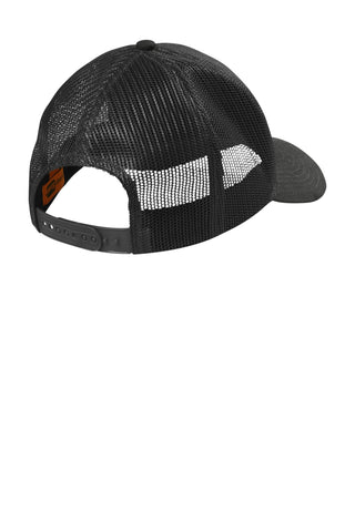 CornerStone Canvas Mesh Back Cap (Black)