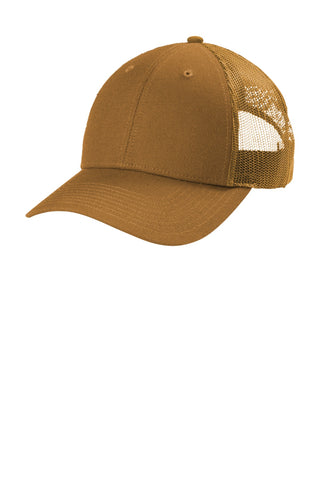 CornerStone Canvas Mesh Back Cap (Duck Brown)