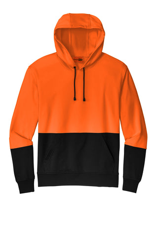 CornerStone Enhanced Visibility Fleece Pullover Hoodie (Safety Orange)