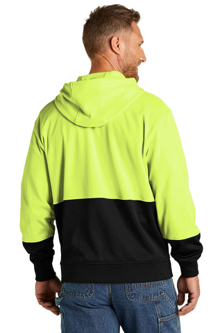 CornerStone Enhanced Visibility Fleece Pullover Hoodie (Safety Yellow)