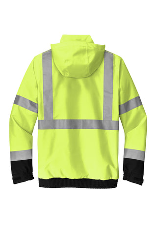 CornerStone ANSI 107 Class 3 Waterproof Insulated Ripstop Bomber Jacket (Safety Yellow)