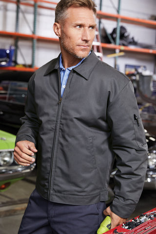 Red Kap Slash Pocket Jacket (Navy)