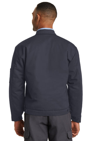 Red Kap Slash Pocket Jacket (Charcoal)