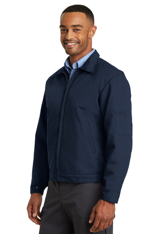 Red Kap Slash Pocket Jacket (Navy)