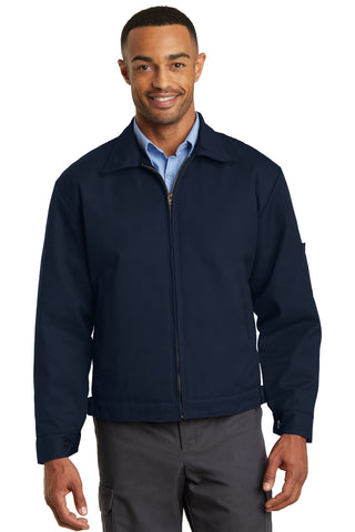 Red Kap Slash Pocket Jacket (Navy)