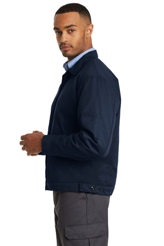 Red Kap Slash Pocket Jacket (Navy)