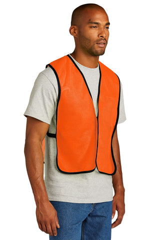 CornerStone Enhanced Visibility Mesh Vest (S. Orange)