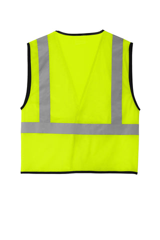 CornerStone ANSI 107 Class 2 Economy Mesh One-Pocket Vest (Safety Yellow)