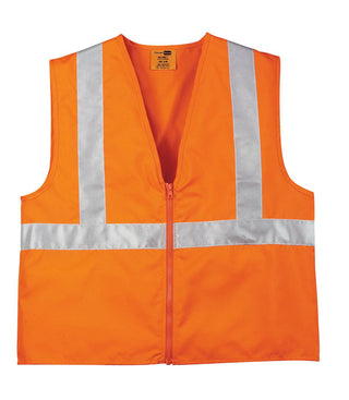 CornerStone ANSI 107 Class 2 Safety Vest (Safety Orange/ Reflective)