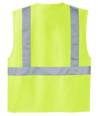 CornerStone ANSI 107 Class 2 Safety Vest (Safety Yellow/ Reflective)