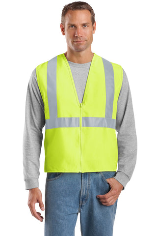 CornerStone ANSI 107 Class 2 Safety Vest (Safety Yellow/ Reflective)