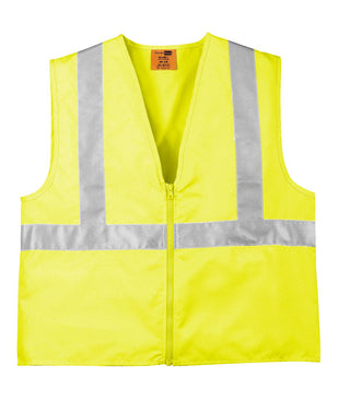 CornerStone ANSI 107 Class 2 Safety Vest (Safety Yellow/ Reflective)