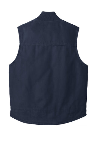 CornerStone Washed Duck Cloth Vest (Navy)