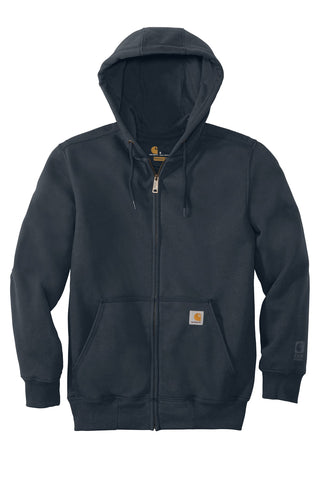Carhartt Rain Defender Paxton Heavyweight Hooded Zip-Front Sweatshirt (New Navy)