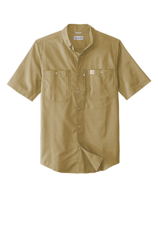 Carhartt Rugged ProfessionalSeries Short Sleeve Shirt (Dark Khaki)