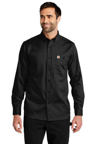 Carhartt Rugged Professional Series Long Sleeve Shirt (Black)