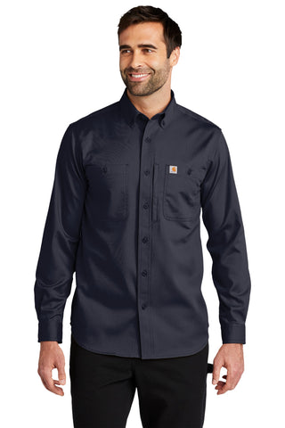 Carhartt Rugged Professional Series Long Sleeve Shirt (Navy)