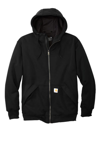 Carhartt Midweight Thermal-Lined Full-Zip Sweatshirt (Black)