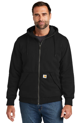 Carhartt Midweight Thermal-Lined Full-Zip Sweatshirt (Black)