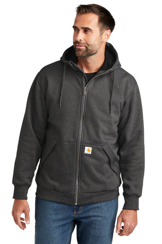 Carhartt Midweight Thermal-Lined Full-Zip Sweatshirt (Carbon Heather)