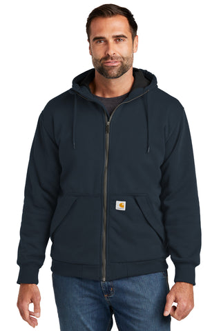 Carhartt Midweight Thermal-Lined Full-Zip Sweatshirt (New Navy)