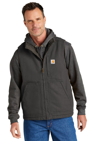 Carhartt Sherpa-Lined Mock Neck Vest (Gravel)