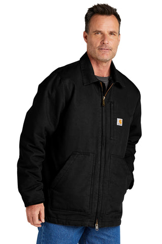 Carhartt Sherpa-Lined Coat (Black)