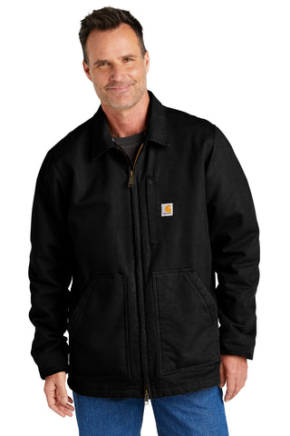 Carhartt Sherpa-Lined Coat (Black)