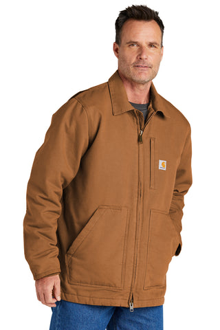 Carhartt Sherpa-Lined Coat (Carhartt Brown)