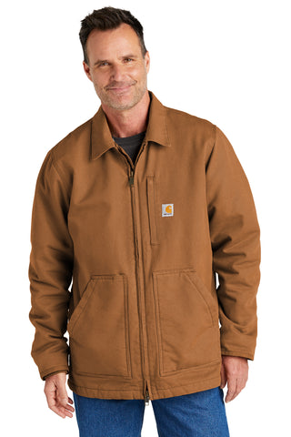 Carhartt Sherpa-Lined Coat (Carhartt Brown)