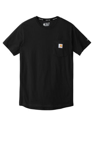 Carhartt Force Short Sleeve Pocket T-Shirt (Black)