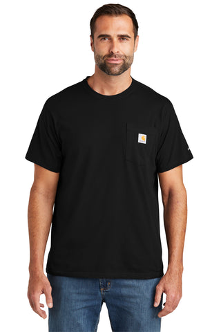 Carhartt Force Short Sleeve Pocket T-Shirt (Black)