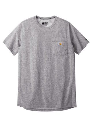 Carhartt Force Short Sleeve Pocket T-Shirt (Heather Grey)