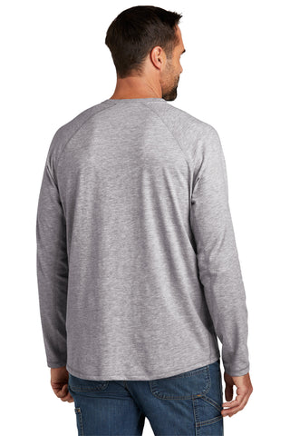 Carhartt Force Long Sleeve Pocket T-Shirt (Heather Grey)