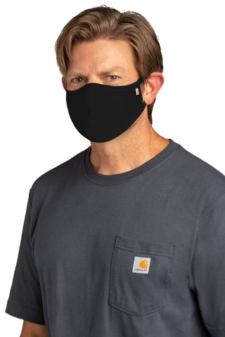 Carhartt Cotton Ear Loop Face Mask (3 pack) (Black)