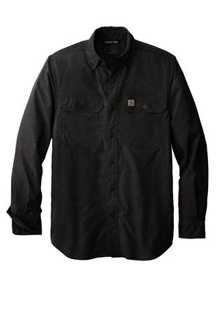 Carhartt Force Solid Long Sleeve Shirt (Black)