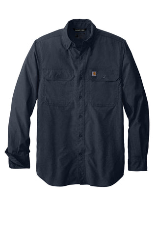 Carhartt Force Solid Long Sleeve Shirt (Navy)