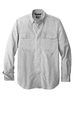 Carhartt Force Solid Long Sleeve Shirt (Steel)