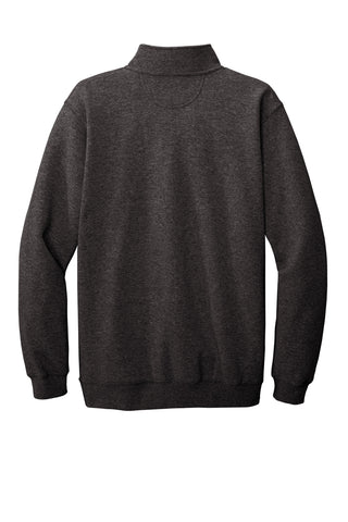 Carhartt Midweight 1/4-Zip Mock Neck Sweatshirt (Carbon Heather)