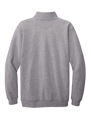 Carhartt Midweight 1/4-Zip Mock Neck Sweatshirt (Heather Grey)