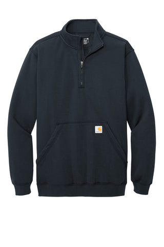 Carhartt Midweight 1/4-Zip Mock Neck Sweatshirt (New Navy)