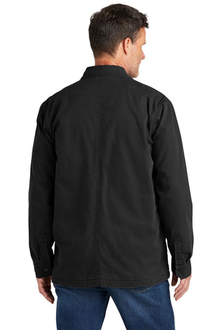 Carhartt Rugged Flex Fleece-Lined Shirt Jac (Black)