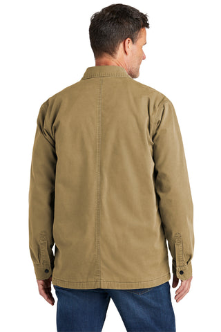 Carhartt Rugged Flex Fleece-Lined Shirt Jac (Dark Khaki)