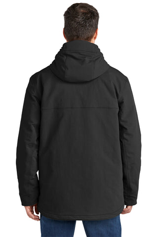 Carhartt Super Dux Insulated Hooded Coat (Black)